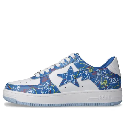 

Кроссовки A BATHING APE Bape Sta Be@R Camo X Medicom Toy Exhibition 'Blue'