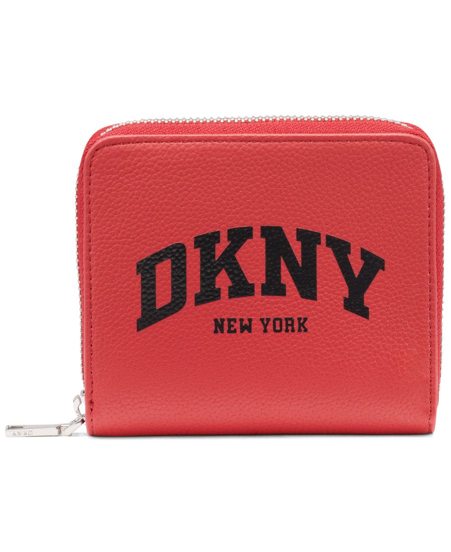 

Женский кошелек Hadlee с застежкой-молнией DKNY, Bright Red