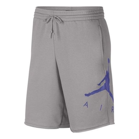 

Шорты Men's Air Jordan Printing Logo Lacing Straight Shorts Gray AJ0808-027