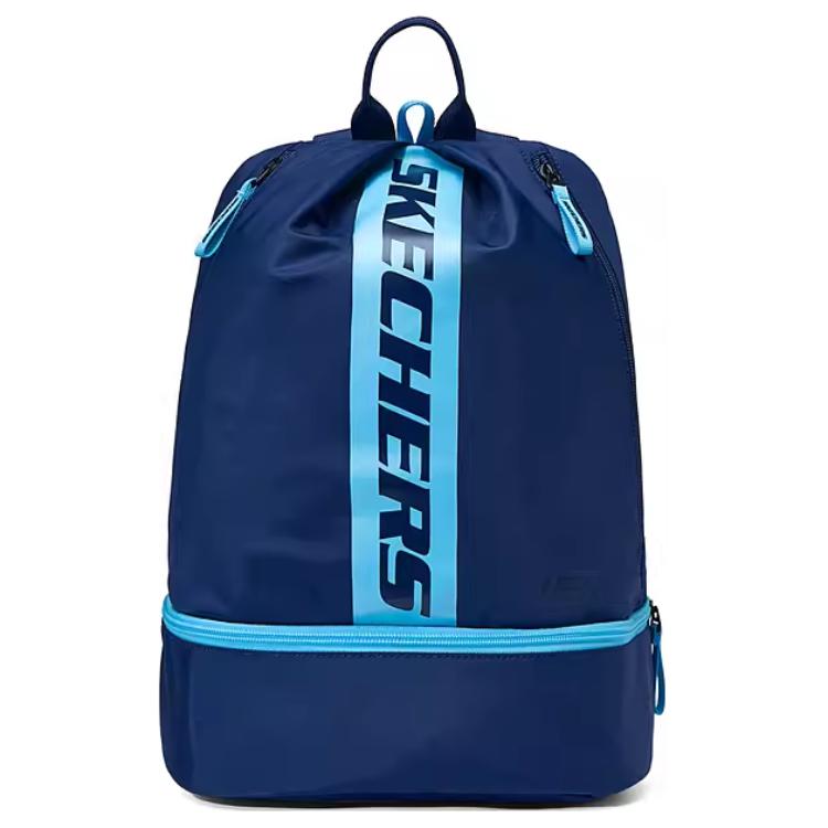 

Рюкзак из ткани Regular Мужской Синий Deep Sea Skechers, Blue Abyss