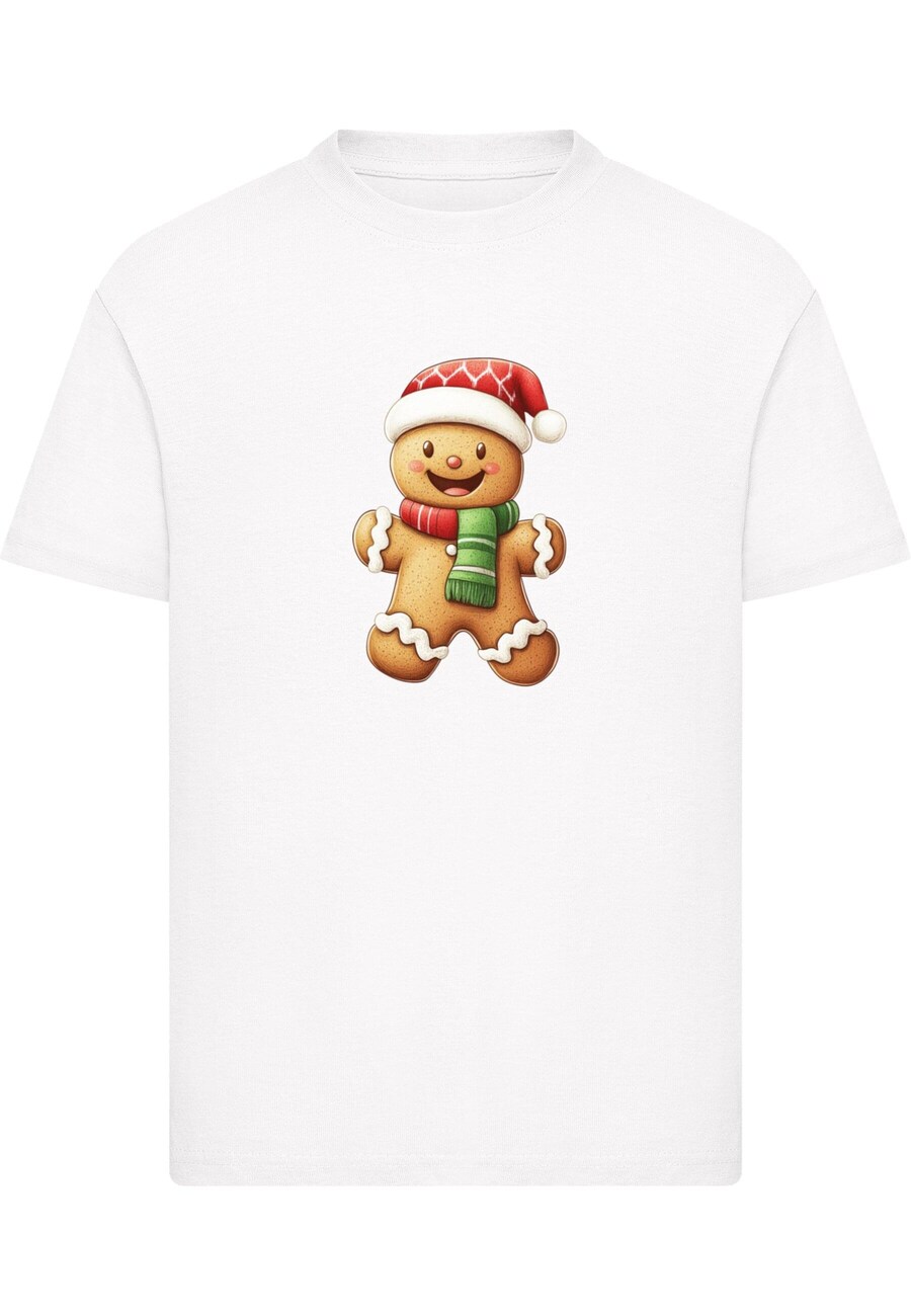

Футболка Merchcode Shirt Christmas Ginger, белый