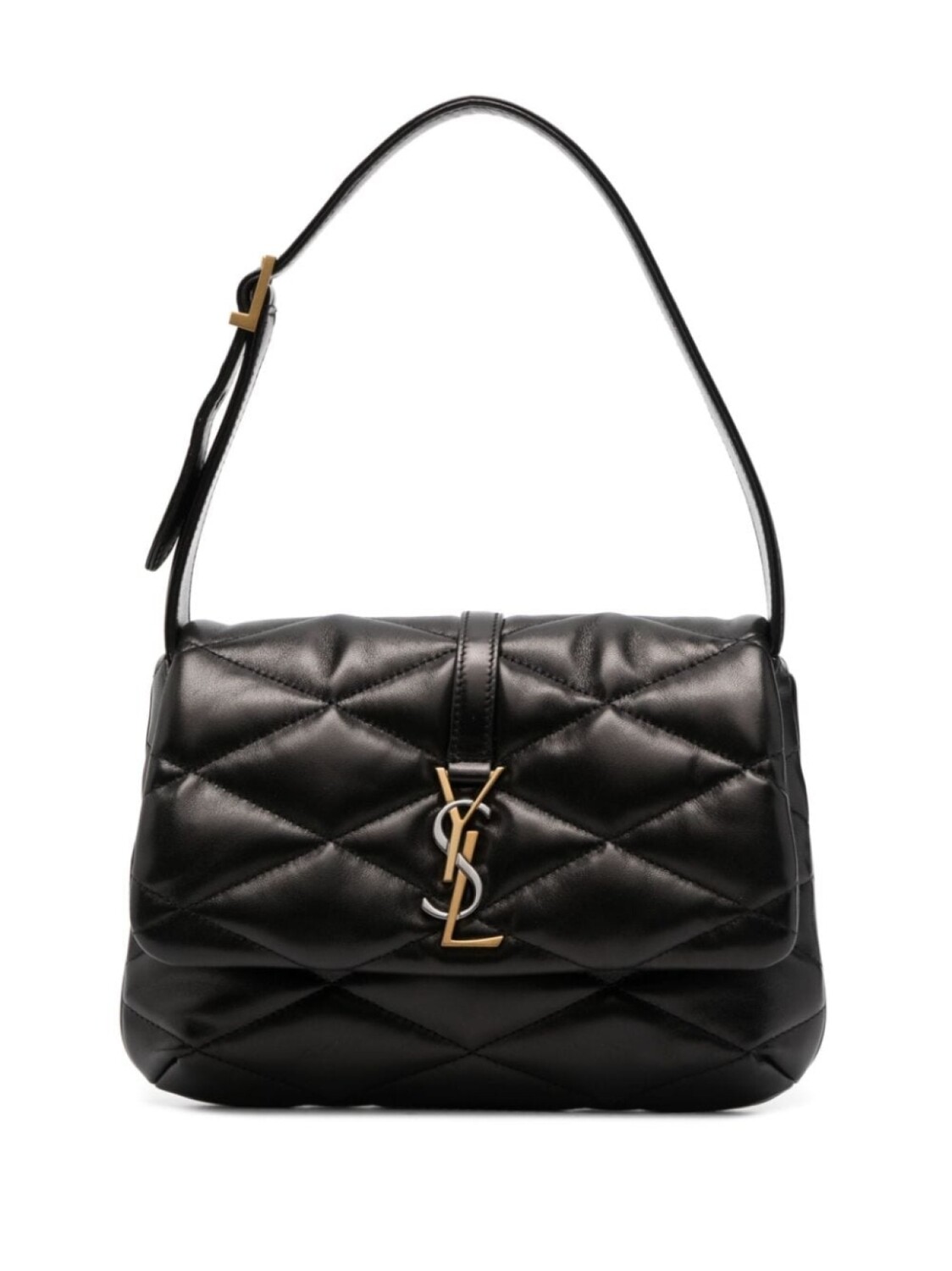 

Стеганая сумка на плечо Saint Laurent Le 57, черный