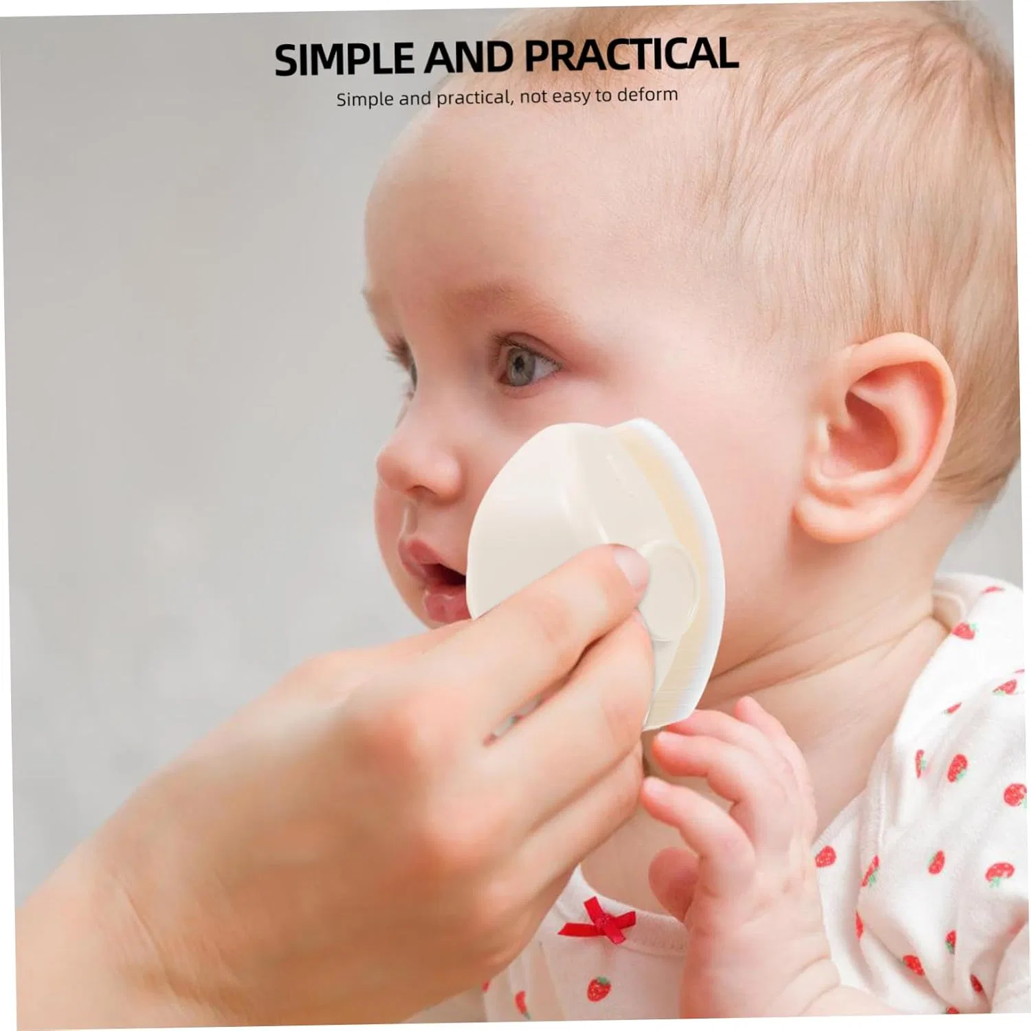 Кисть для нанесения солнцезащитного крема LOORGVEL, голубая — фото 4