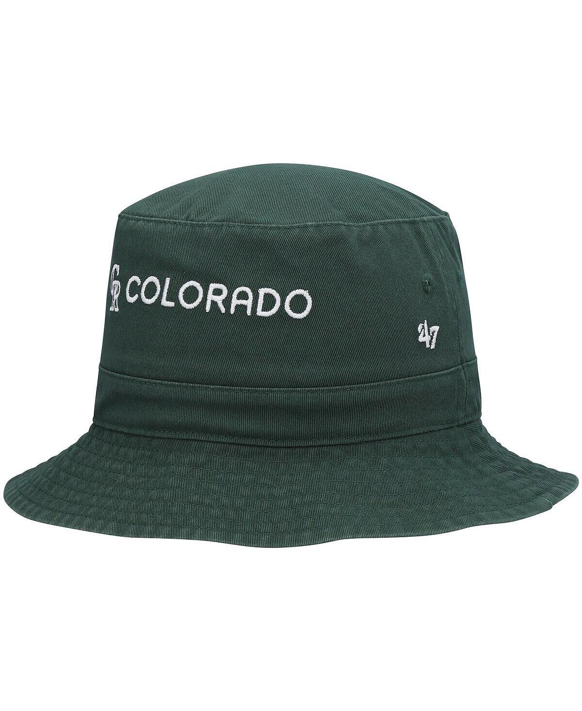 

Мужская зеленая панама Colorado Rockies 2022 City Connect '47 Brand