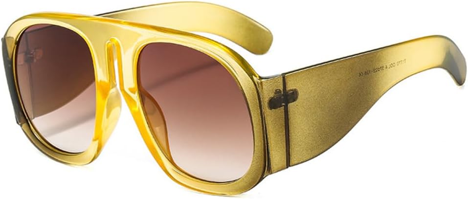 

Женские солнцезащитные очки в винтажном стиле, яркие очки-маска в стиле стимпанк, мужские солнцезащитные очки в стиле ретро-панк с защитой от УФ-излучения UV400 LANGSER, 4