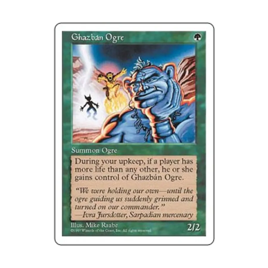 

CCG Газбан Огре (К), MTG - 5th Edition
