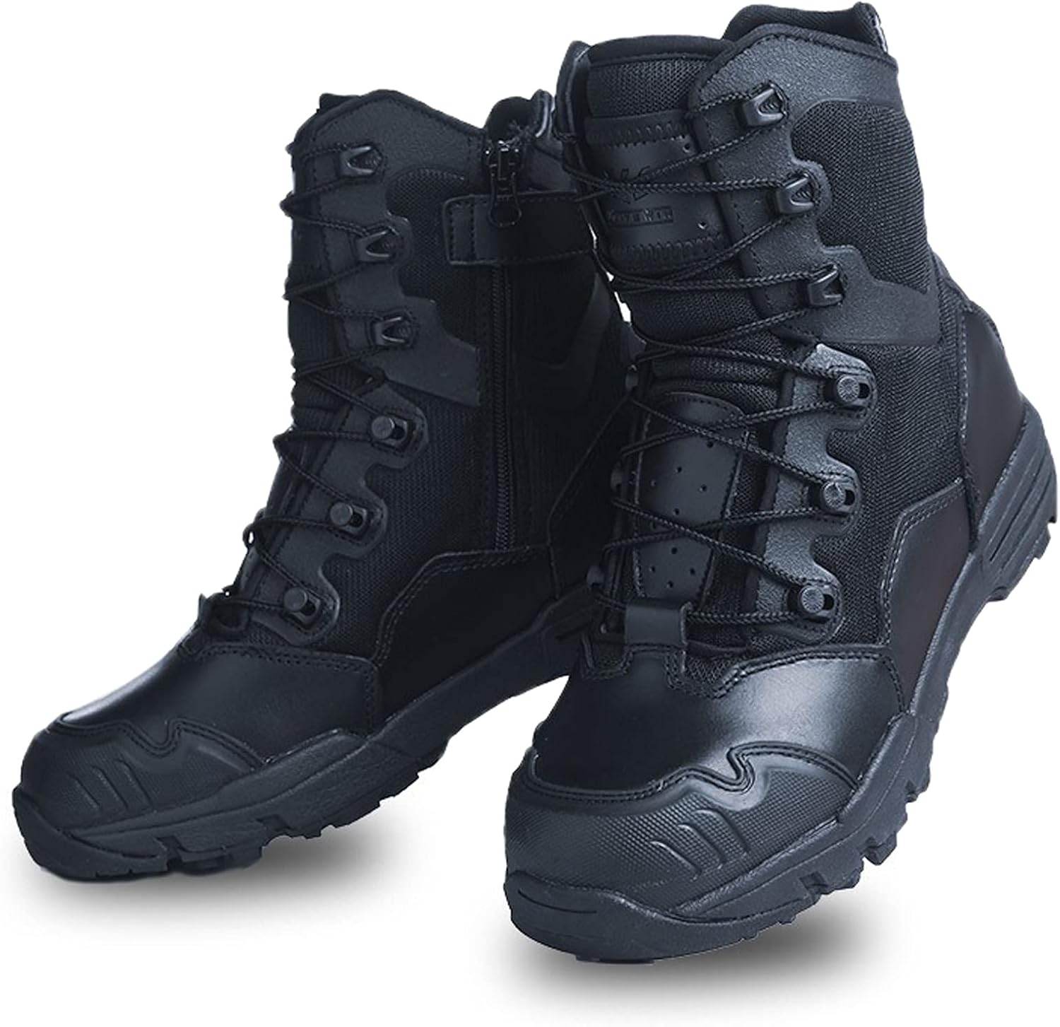 

Мужские походные ботинки hongrenamz водонепроницаемые, дышащие, спортивные, для кемпинга, путешествий и пеших прогулок, черный