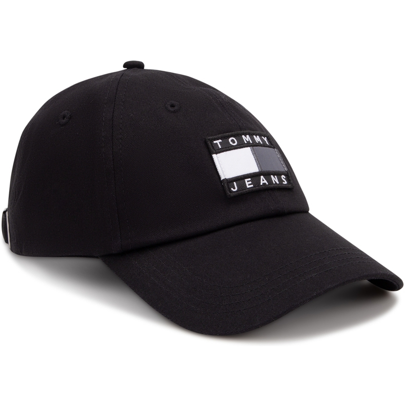 

Tommy Hilfiger Бейсболка мужская из хлопка и полиэстера, Black BDS