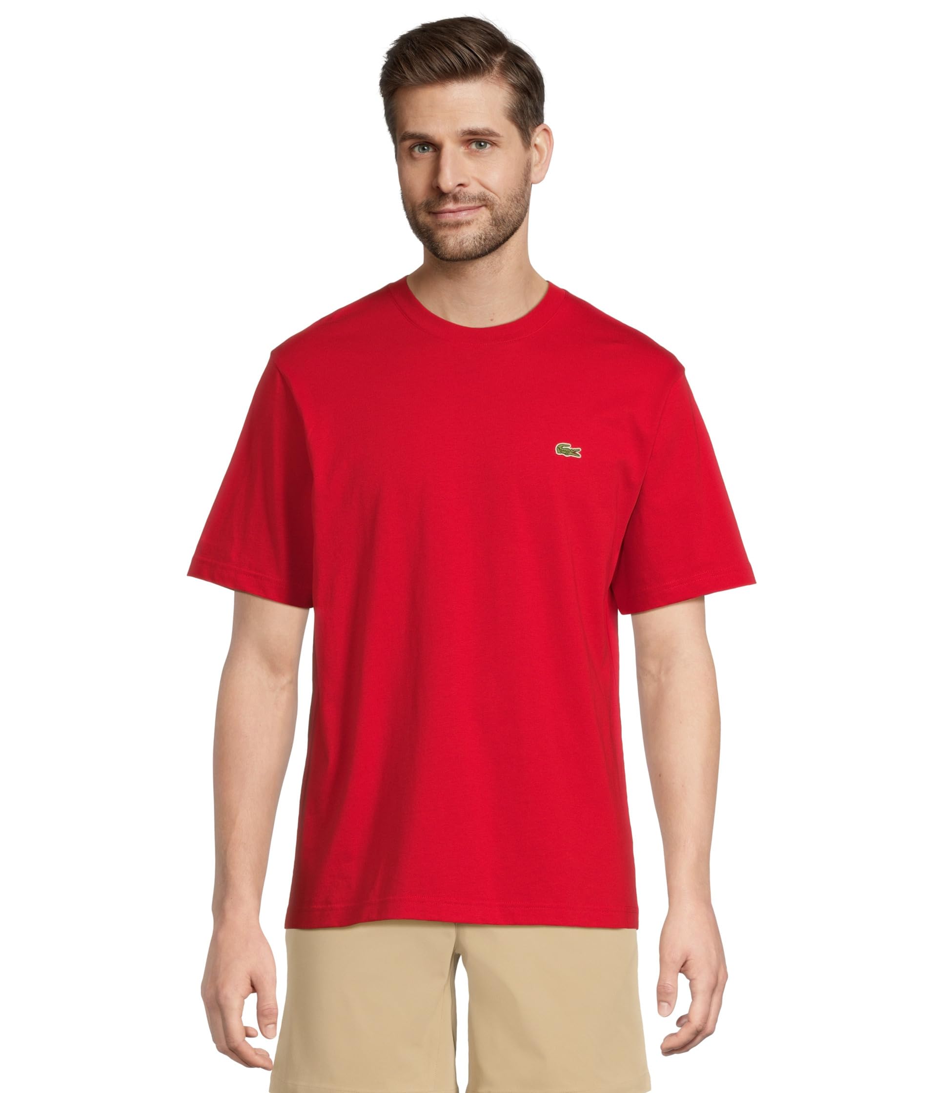

Футболка Lacoste Cotton T-shirt, красный