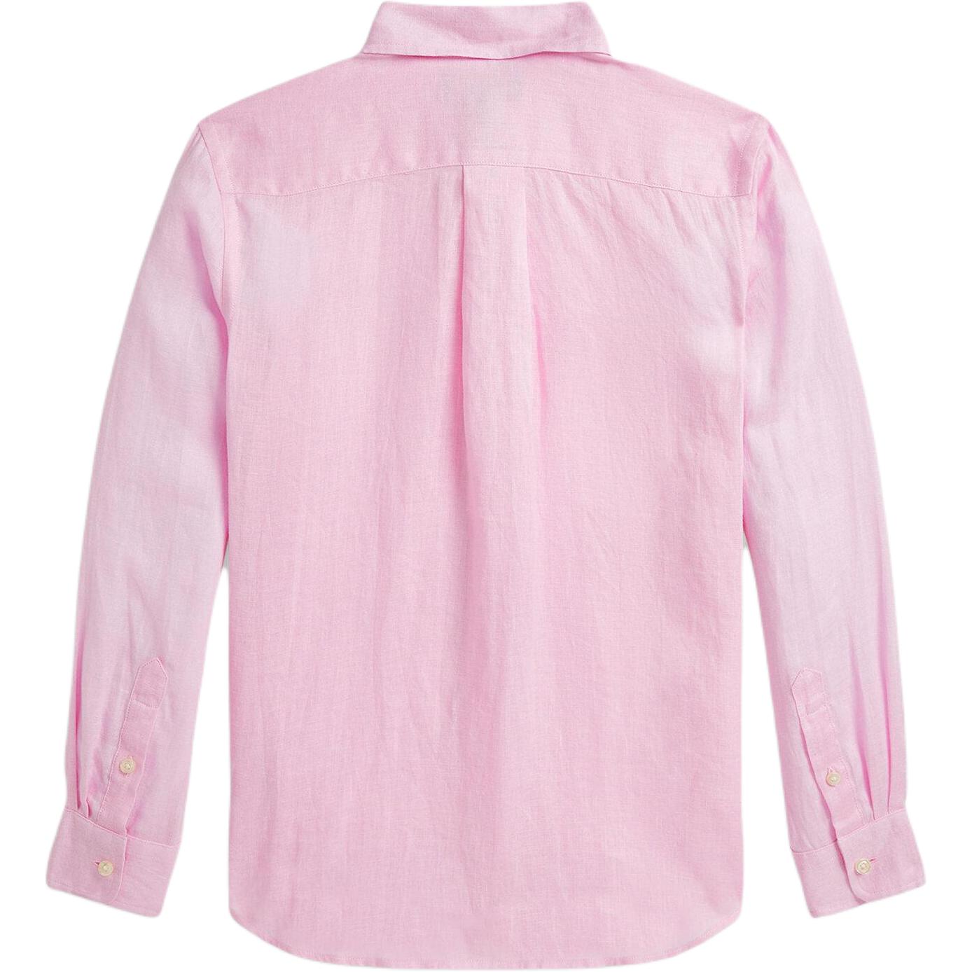 Polo Ralph Lauren Рубашка весна осень Kids' Pink — фото 4
