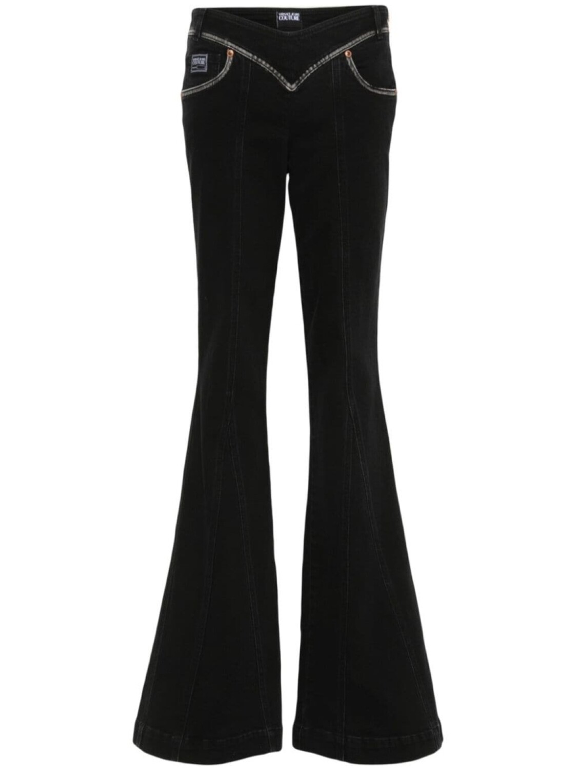 

Versace Jeans Couture расклешенные джинсы из коллаборации с Levi's, черный
