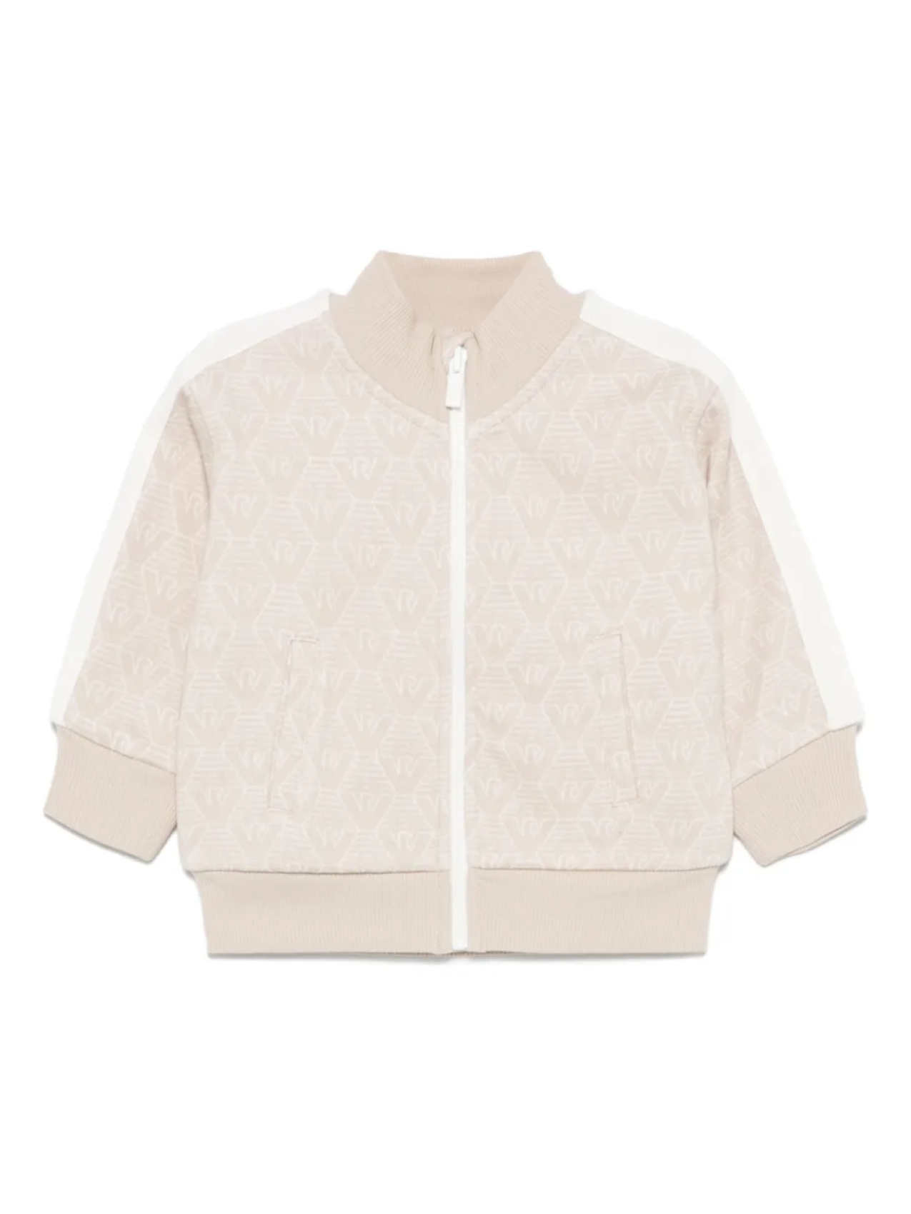 

Emporio Armani Kids толстовка с монограммой, нейтральный