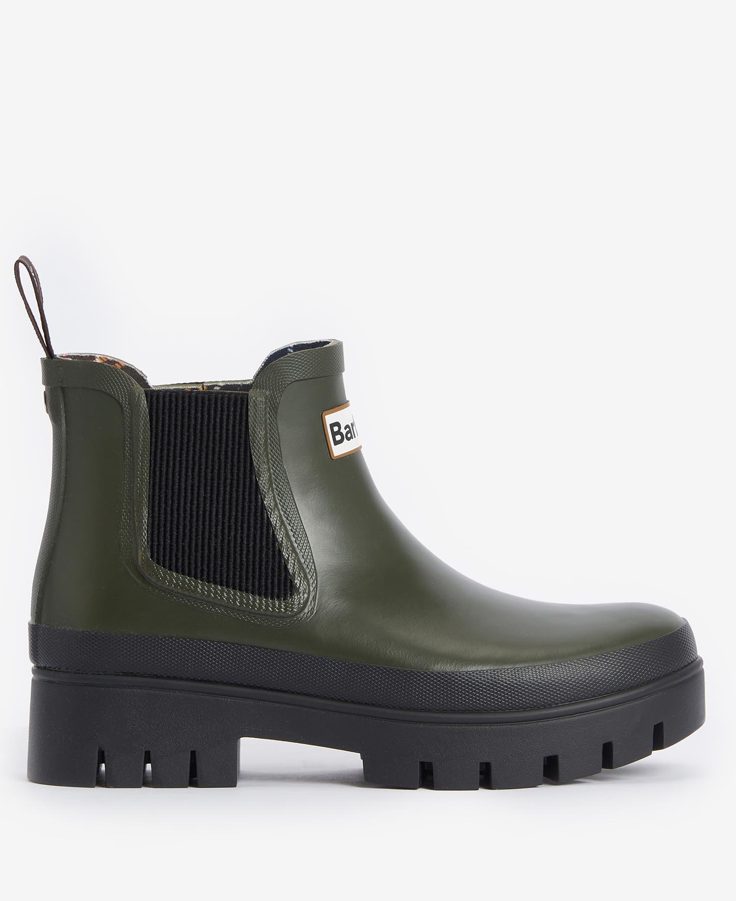 Ботинки Barbour Halton Ankle Wellingtons, Olive-Black