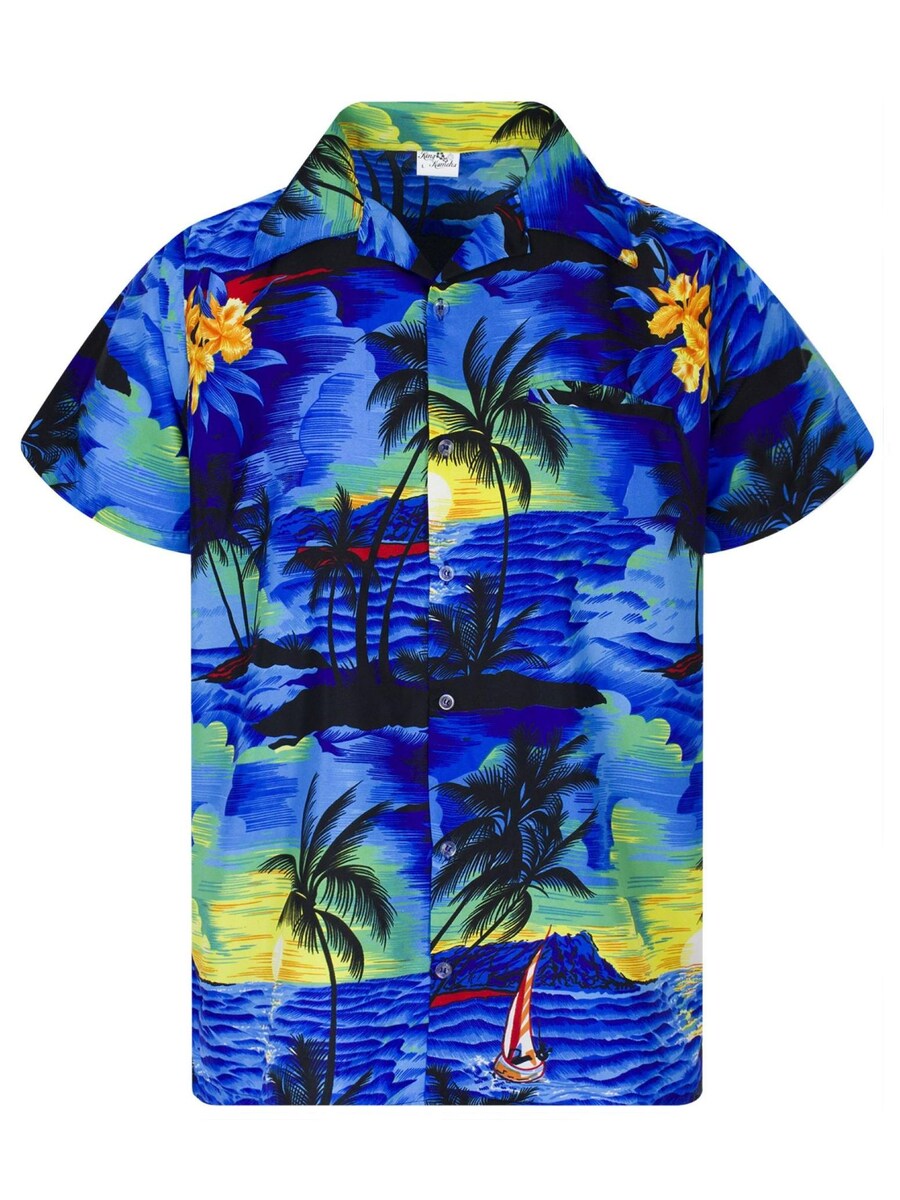 

Рубашка King Kameha Surf, синий