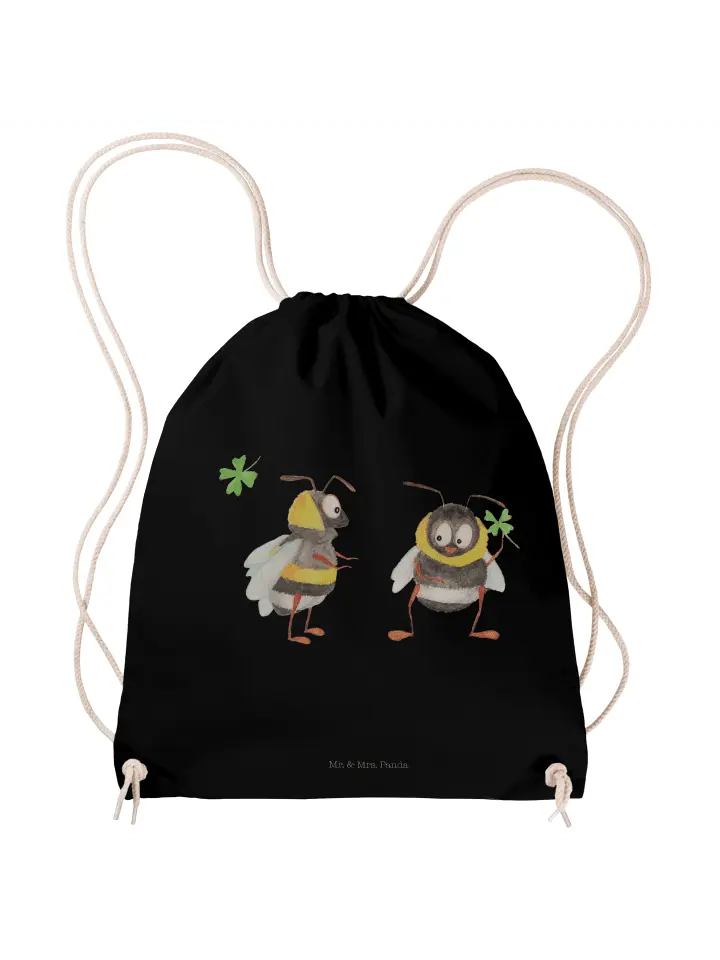

Спортивная сумка Mr. & Mrs. Panda, черный