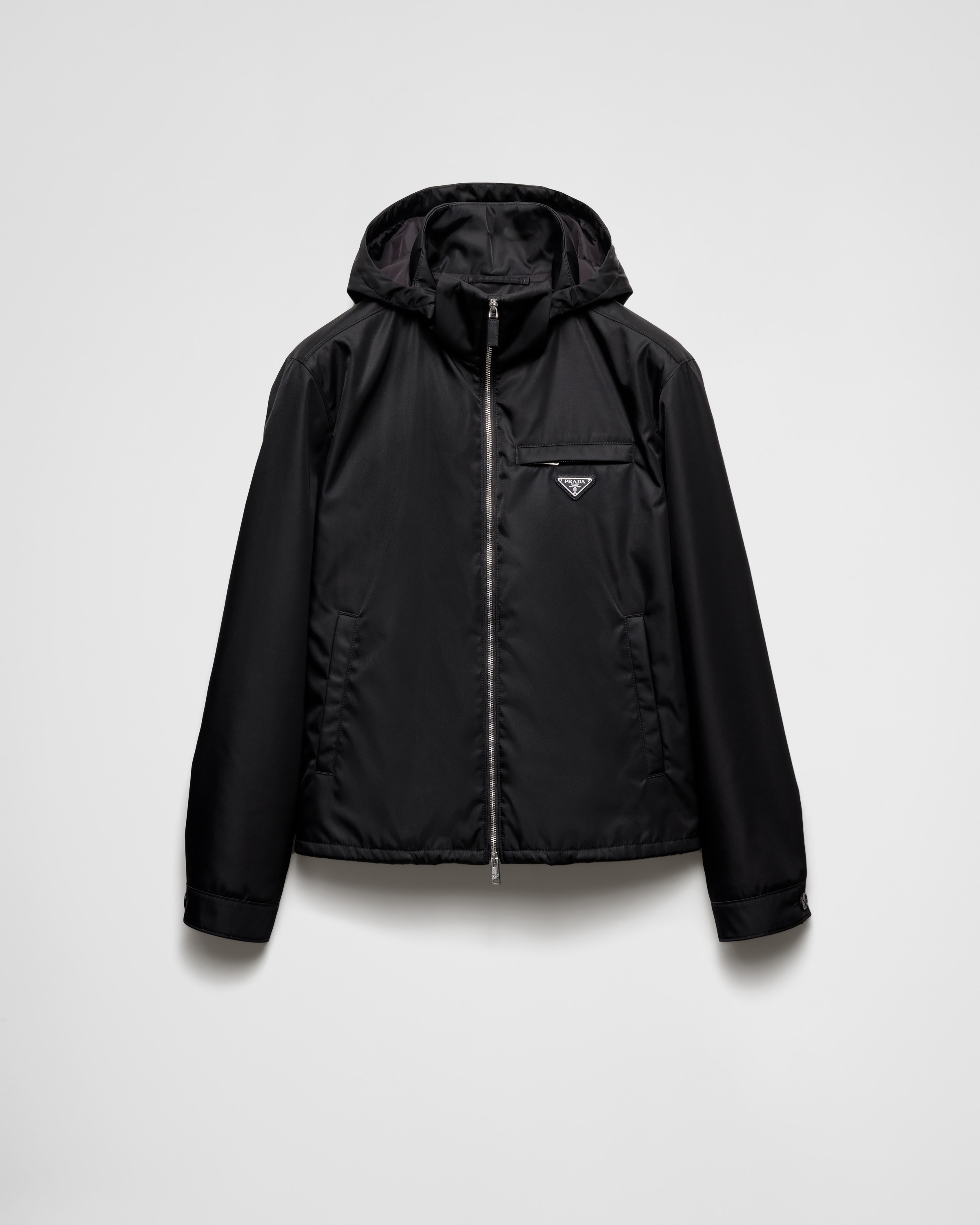 Блузон из Re-Nylon Prada, черный