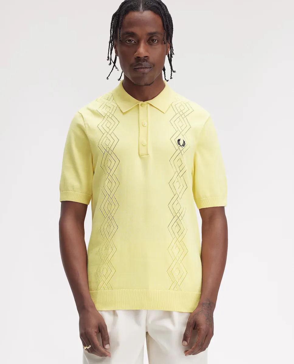 

Мужская поло с коротким рукавом Fred Perry, желтый