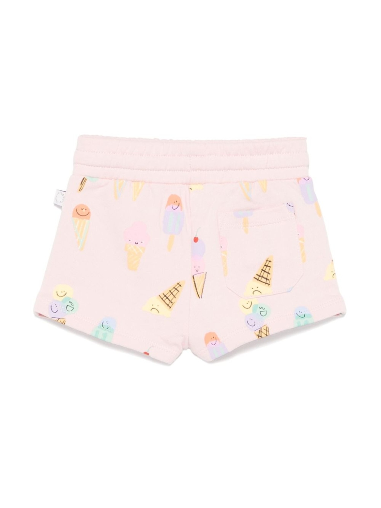 Stella McCartney Kids шорты с принтом, розовый — фото 2