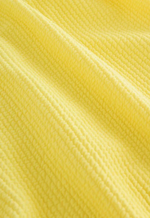 Купальник с эффектом мятой ткани Next, Yellow — фото 4