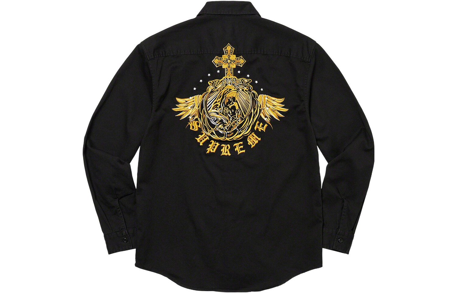

SS22 Рубашка унисекс Supreme, оранжевый