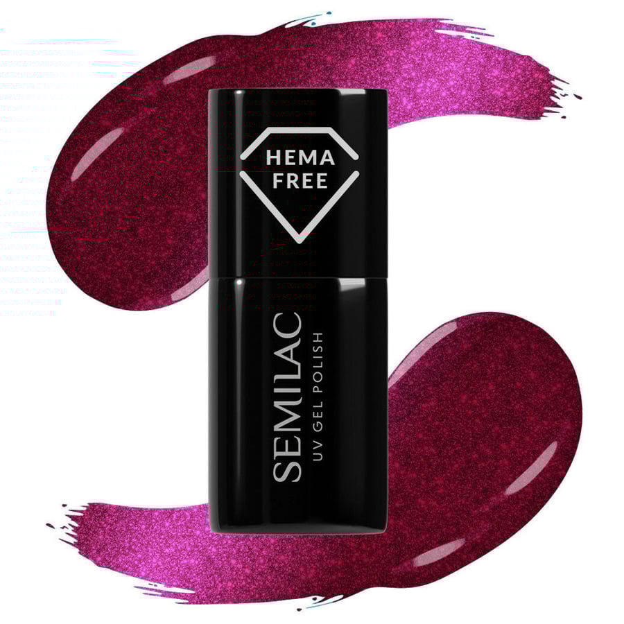 

Гибридный лак для ногтей SEMILAC 468 Pink Cosy Essentials 7 мл
