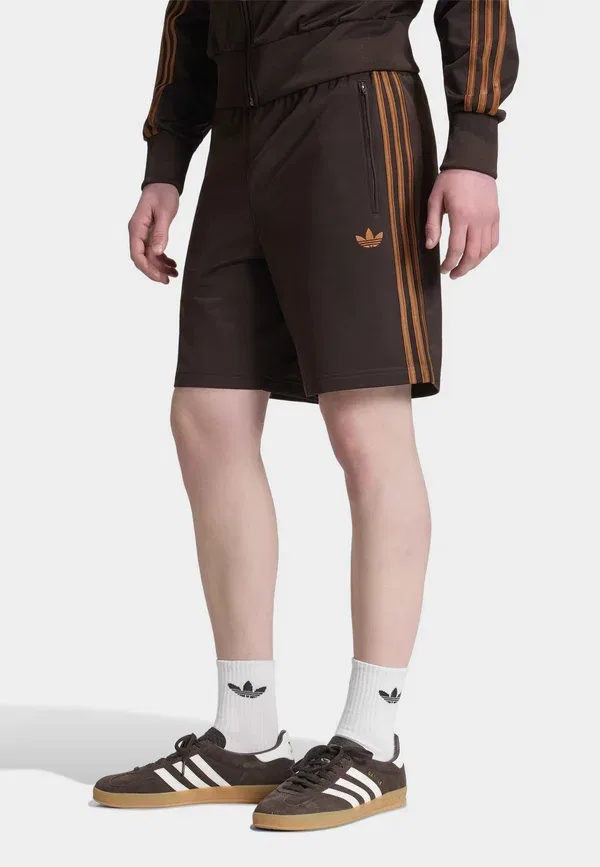 Спортивные штаны Firebird Adidas Originals, цвет кофе/бронзовый
