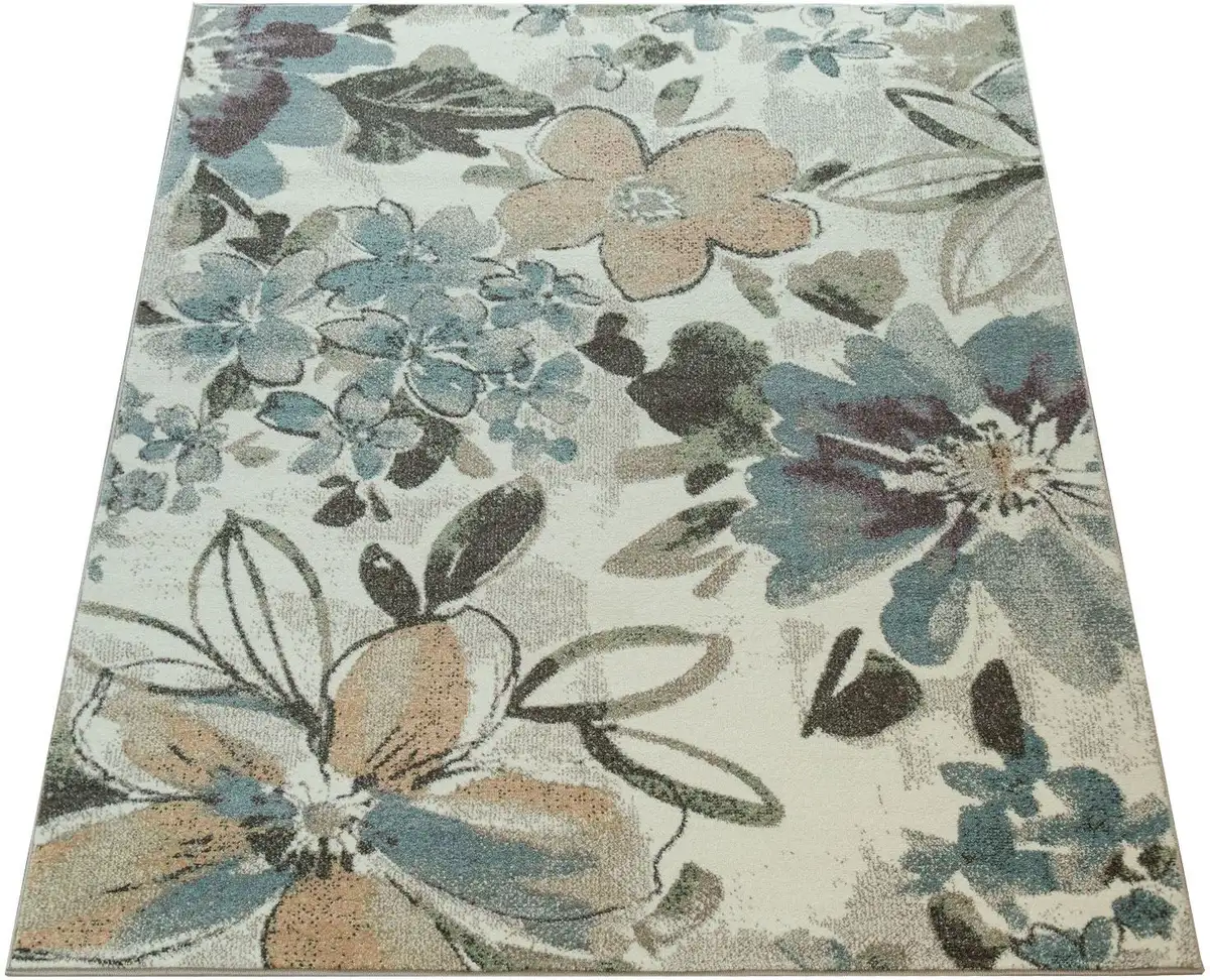 

Ковер Paco Home "Kosy 515", прямоугольный, с коротким ворсом, ярким цветочным узором, идеально подходит для гостиной и спальни 160х220 см, цвет mehrfarbig