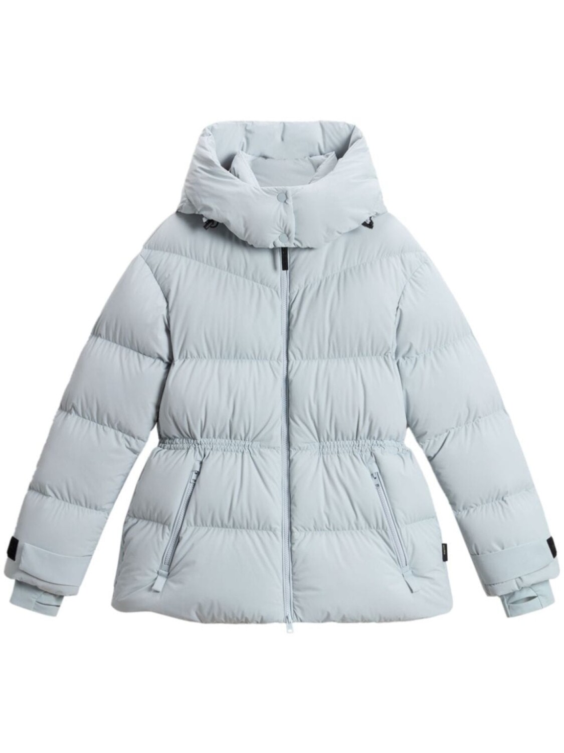 

Woolrich куртка-пуховик с матовой отделкой, синий
