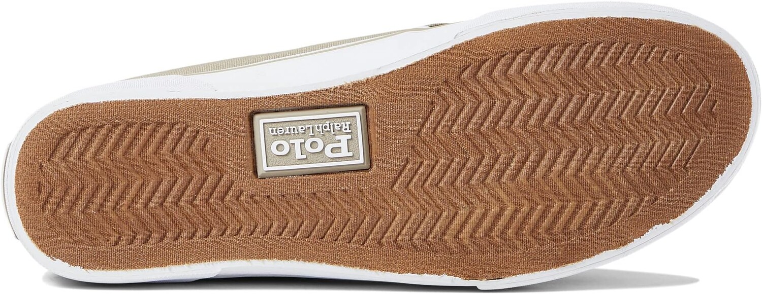 Кроссовки Faxon X Low-Top Canvas Sneaker Polo Ralph Lauren, цвет Hampton Khaki/Multi — фото 3