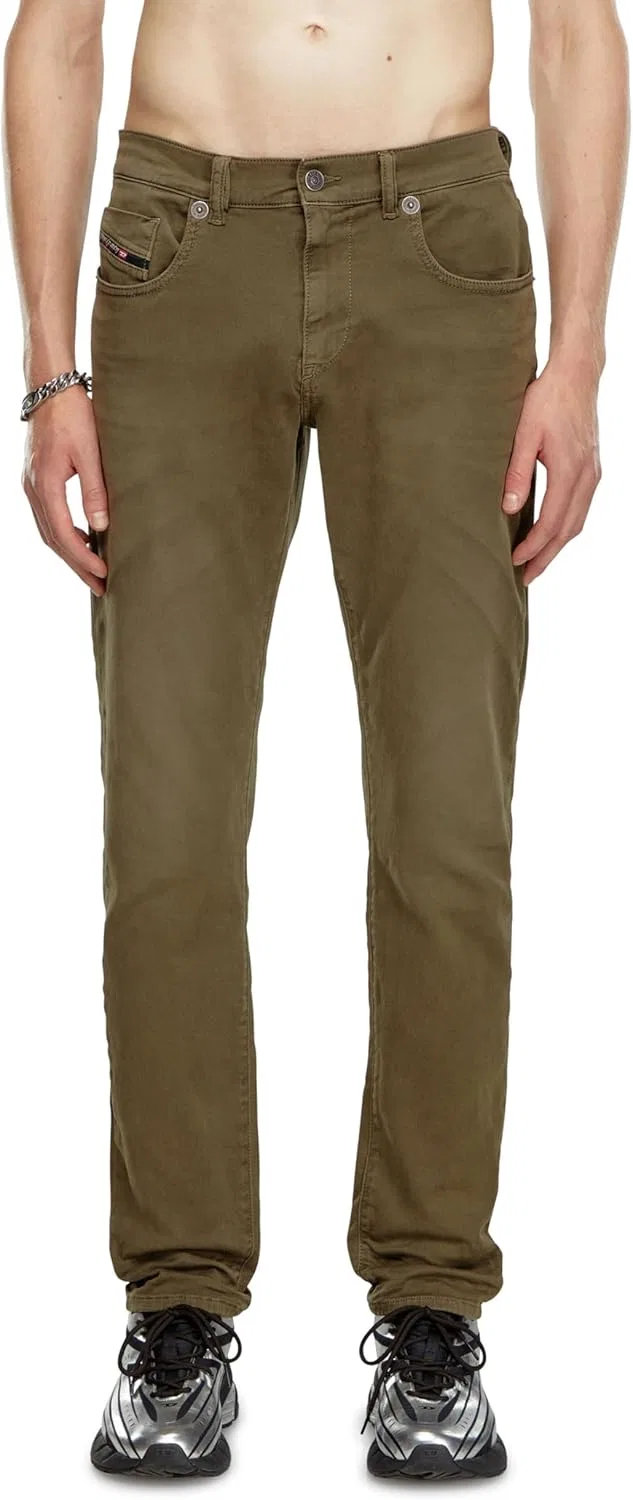 Джинсы Slim JoggJeans Diesel, зеленый