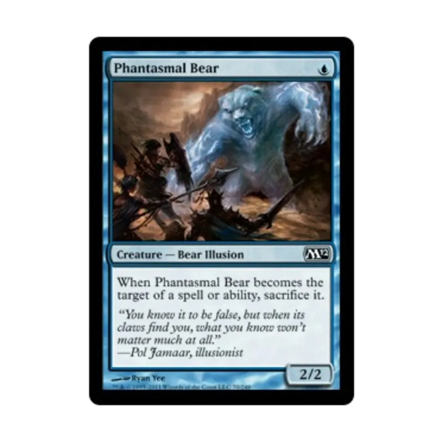 

CCG Призрачный медведь (С), MTG - Magic 2012