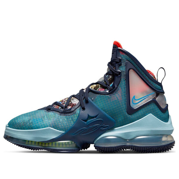 

Кроссовки lebron 19 ep 'fast food - dutch blue' Nike, синий