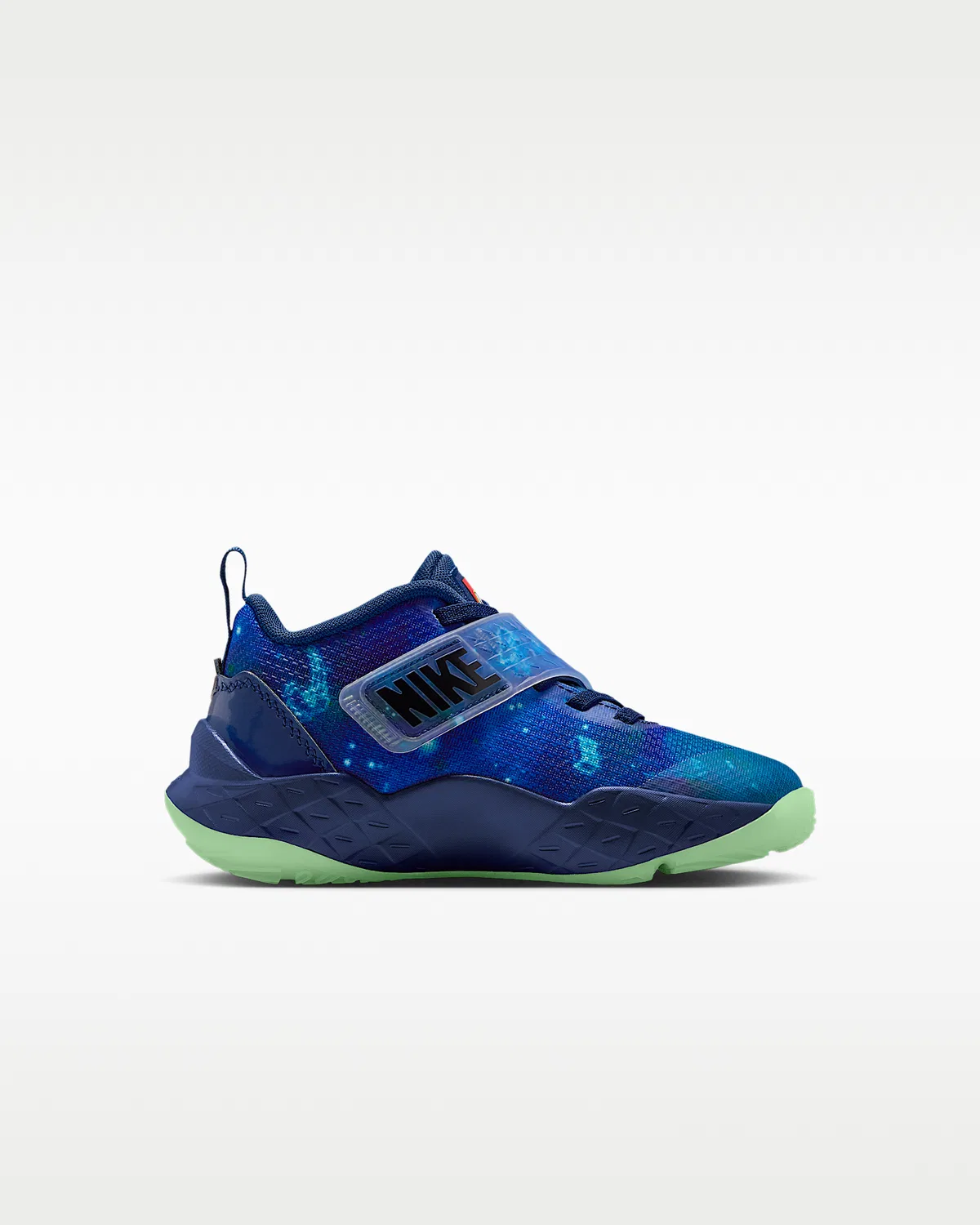 Детские кроссовки Nike Hustle D 12 x LEGO® Collection, Brave Blue/Multi-Color/Green Strike/Black — фото 3