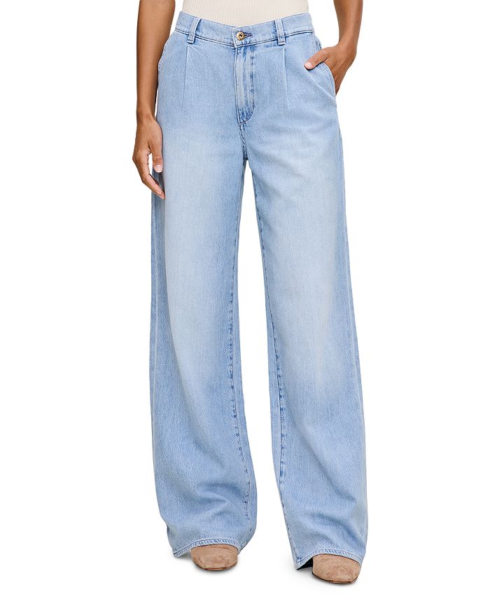 

Джинсы Isabel Mid Rise Wide Leg в пляжном стиле DL1961, синий
