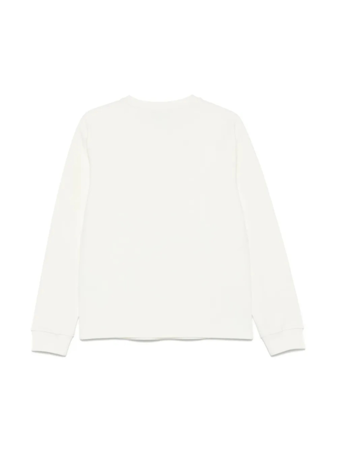 Emporio Armani Kids толстовка с вышитым логотипом, белый — фото 2