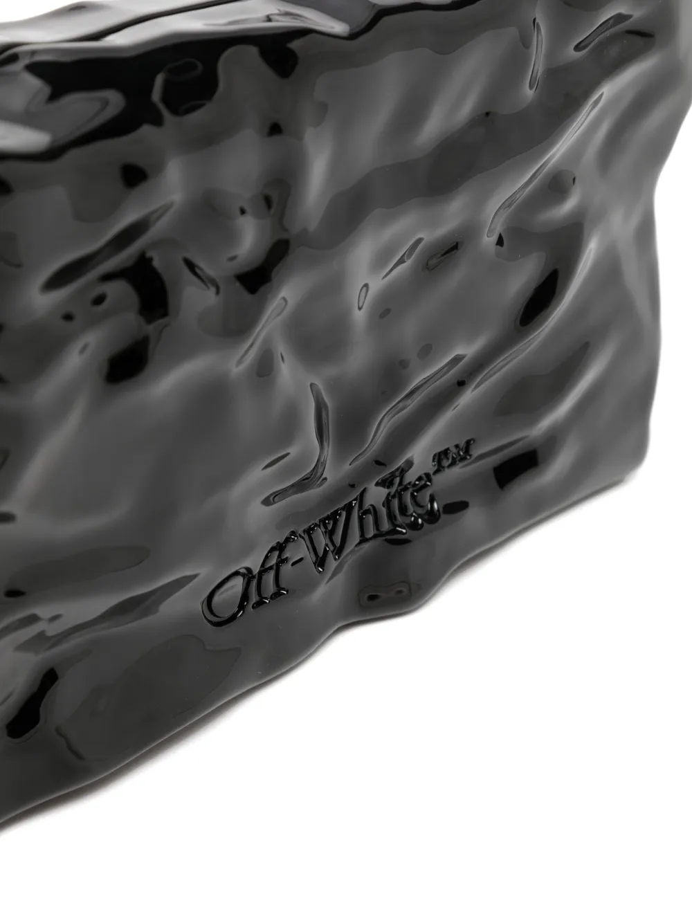 Сумка через плечо с тисненым логотипом OFF-WHITE, черный — фото 4