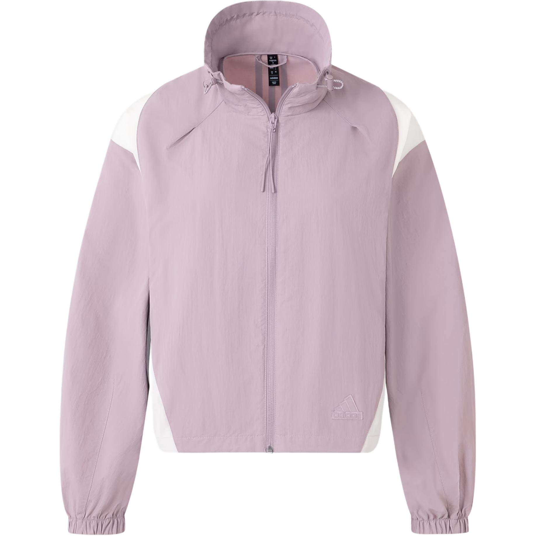 

Adidas Тканая куртка женская фиолетово-розовая, Purple Pink