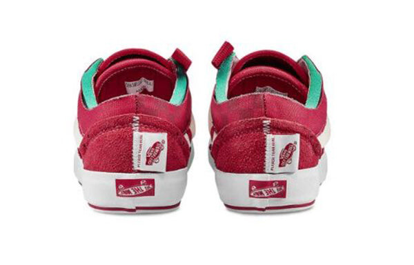 Кроссовки Vans Old Skool Cap LX 'Regrind', красный — фото 4