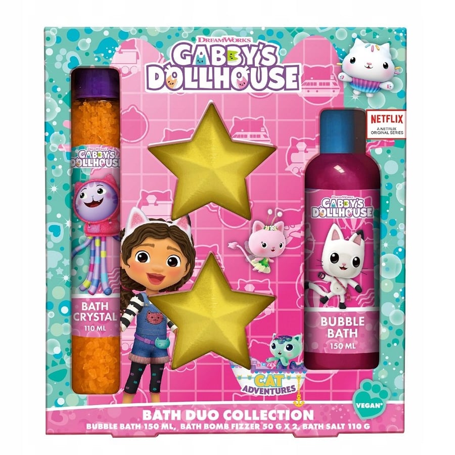 

Набор для ванны Gabby's Dollhouse Bath Duo Collection, 4 предмета