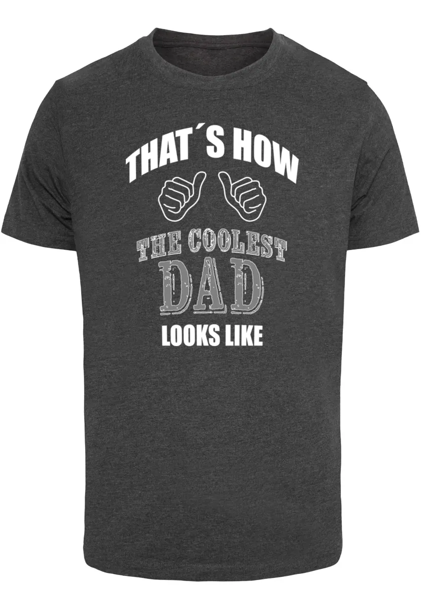 

Футболка Merchcode "Мужская футболка Merchcode Coolest Dad с круглым вырезом", цвет Charcoal