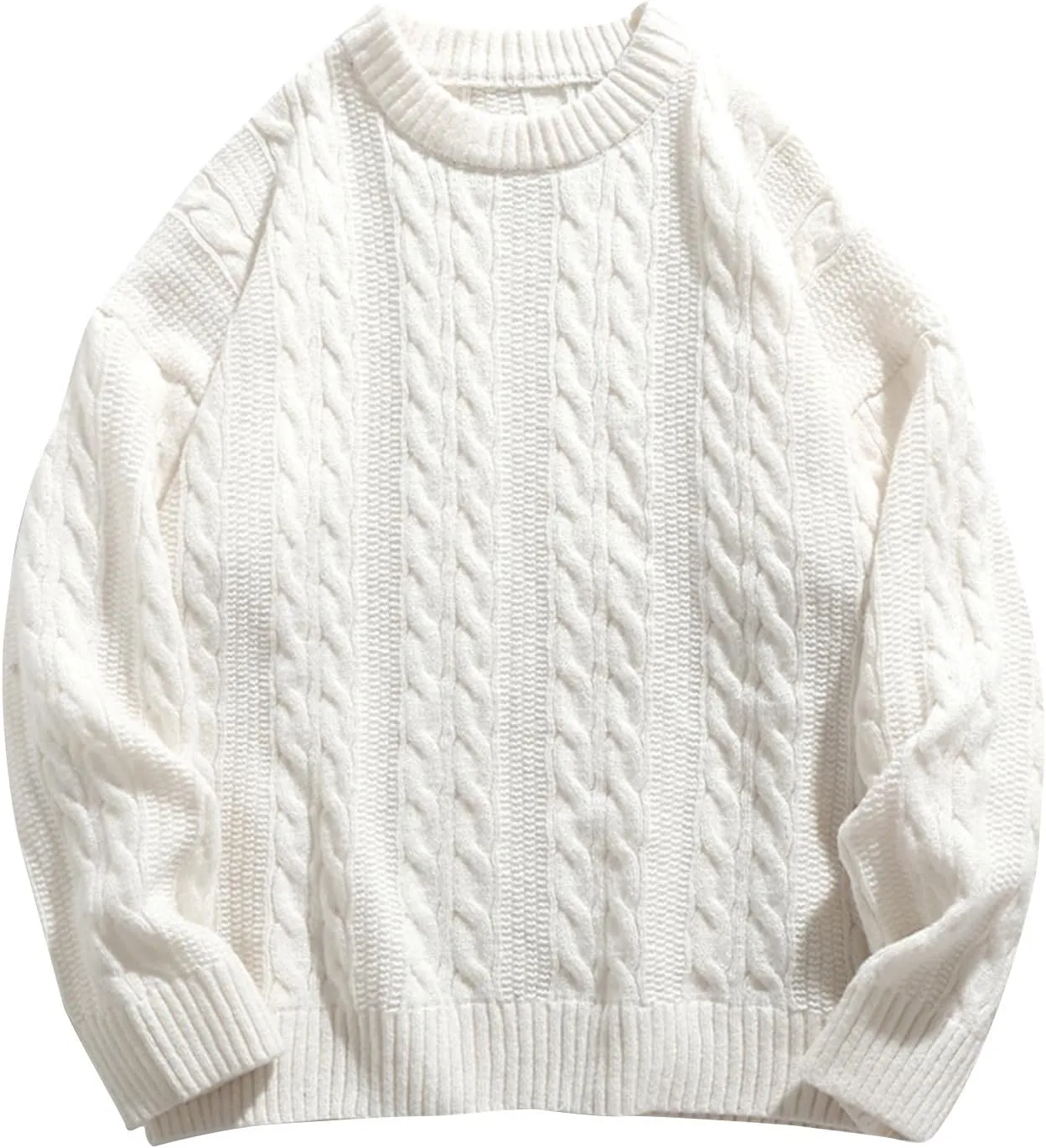 

Мужской свитер с эффектом поношенности, свободный крой AQAYL