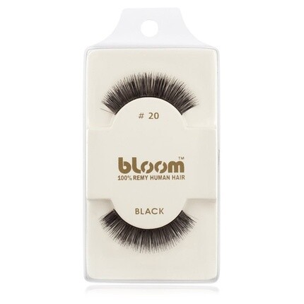 

Накладные ресницы Bloom Natural №20 (черные) - 1 см