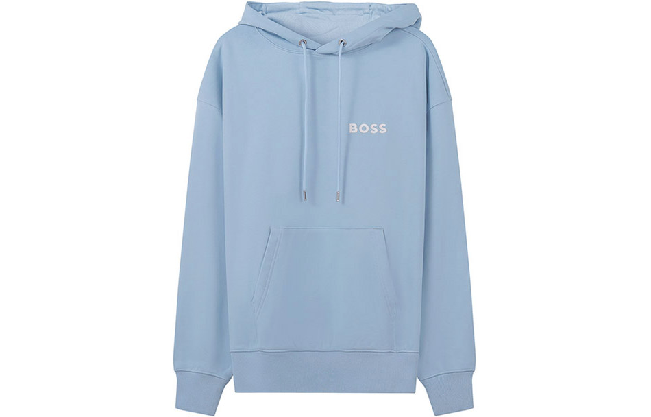 

HUGO BOSS Толстовка мужская светло-синяя