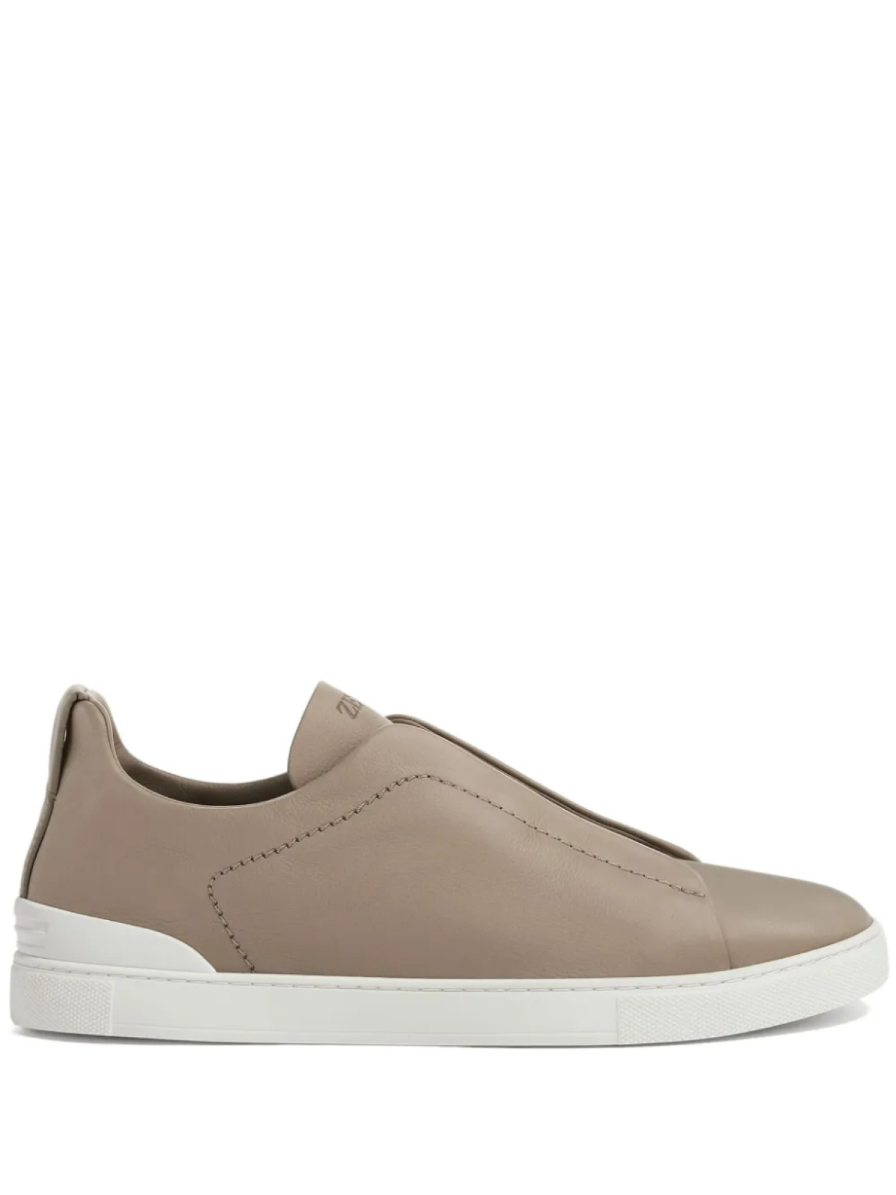 

Zegna кеды Triple Stitch, коричневый