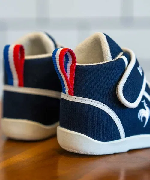 Детские кроссовки le coq sportif LCS CHARLES тёмно-синие — фото 4
