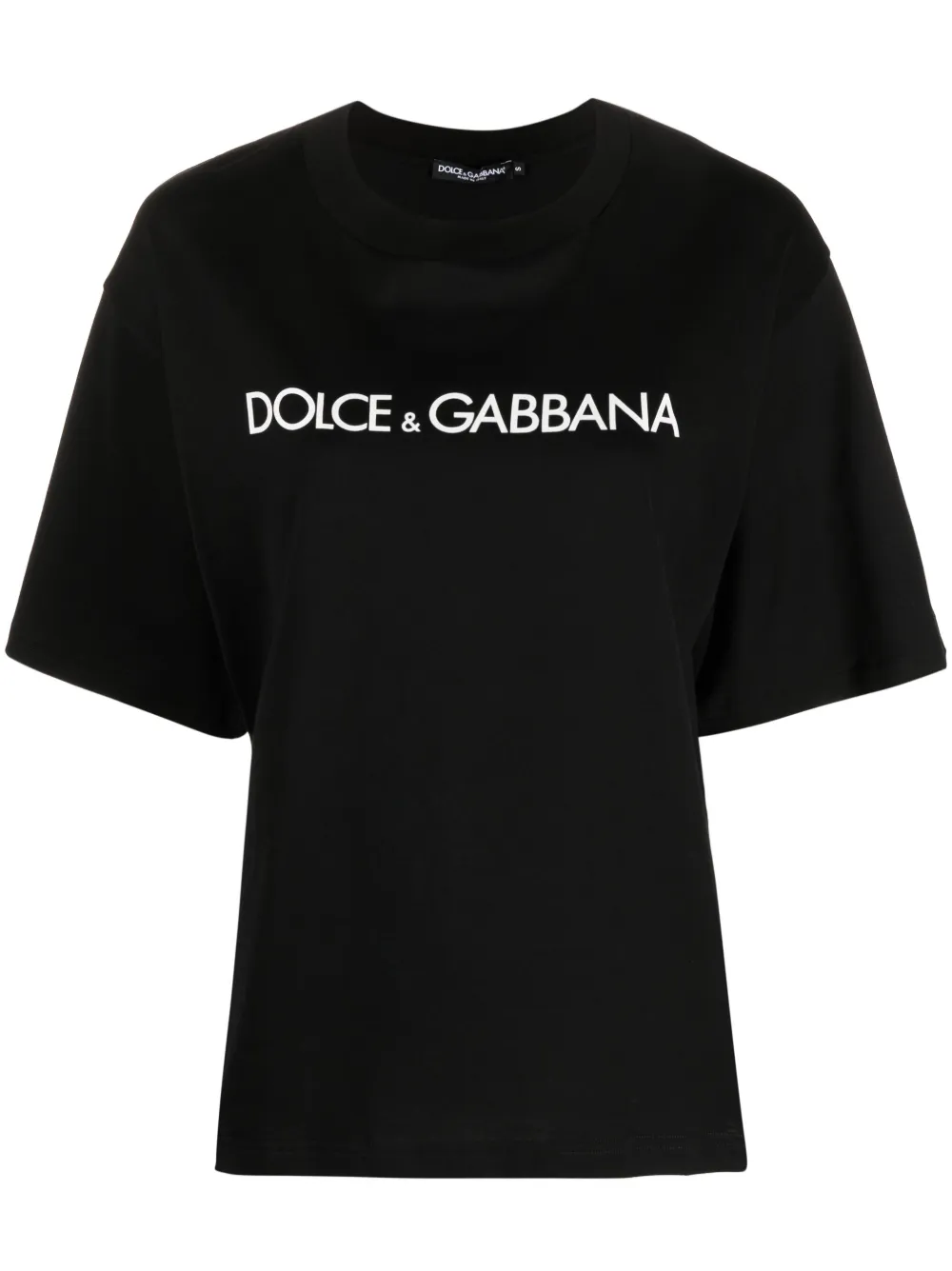 

Футболка с логотипом DOLCE & GABBANA, черный