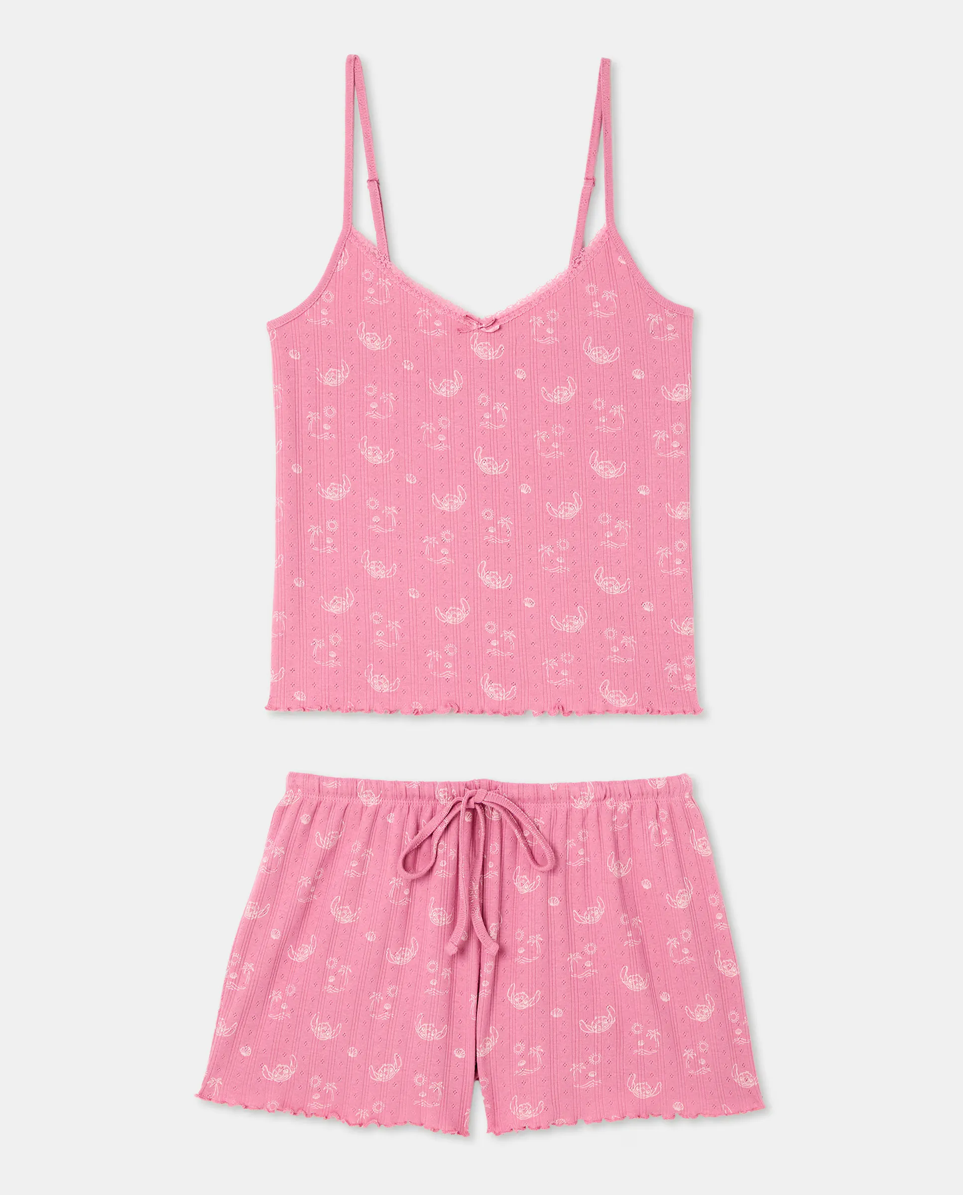 

Женская пижама Stitch с звездами Easy Wear, цвет 200 Rosa