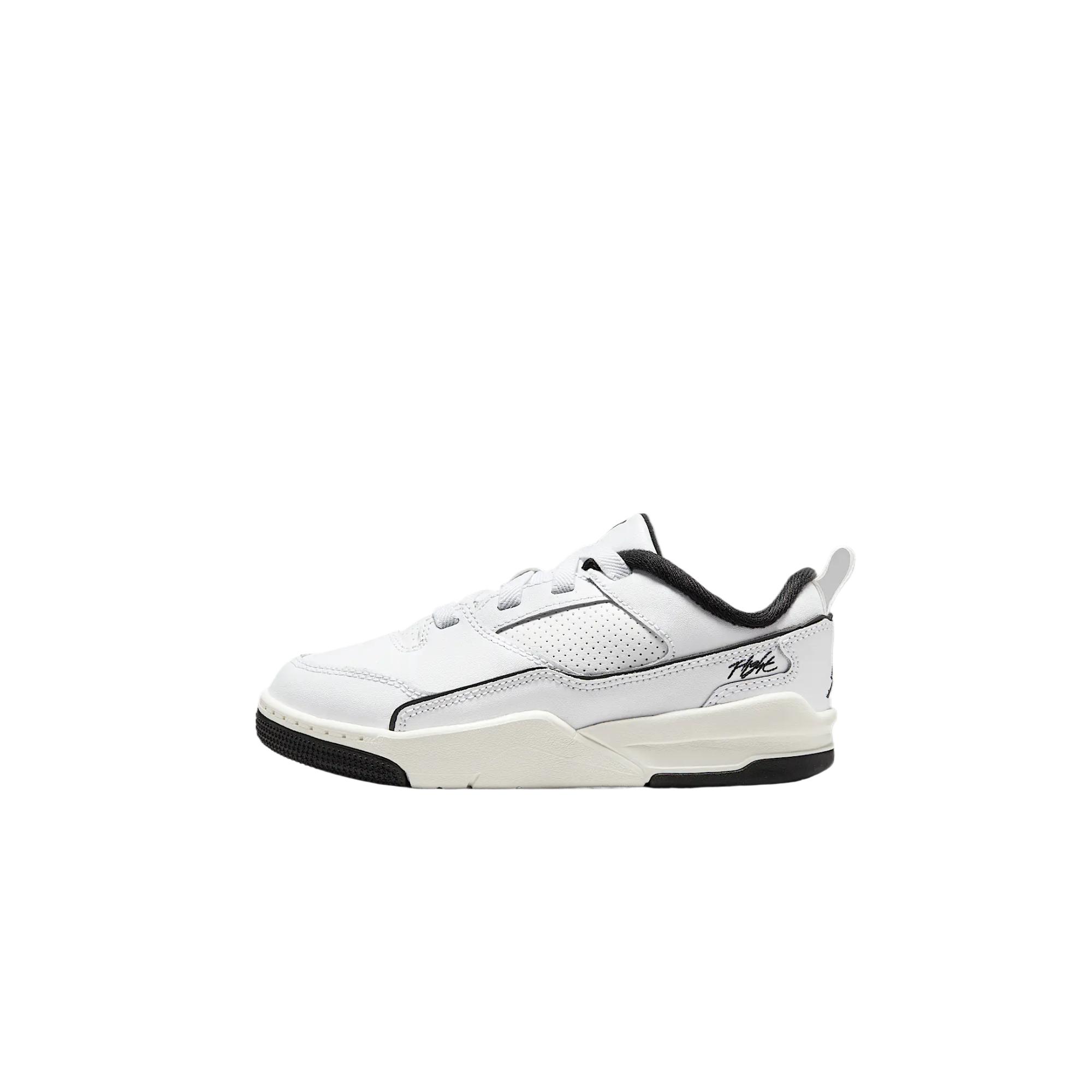 Jordan Детские повседневные кроссовки White Sail Black
