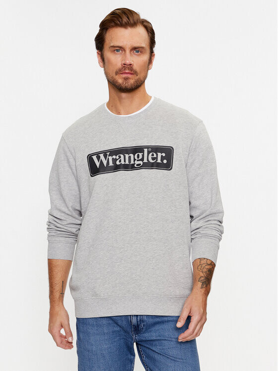 

Толстовка обычного кроя Wrangler, серый