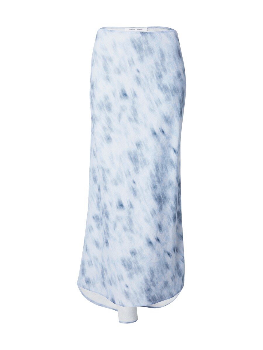 

Юбка Samsøe Samsøe Agneta, цвет Navy/Pastel blue